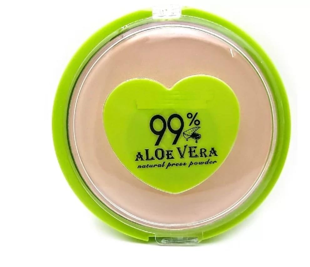 K.B. Aloevera 99% Natural extract Compact Powder | matte | oil free |Lightweight | for face makeup pack of 20gm-picture-21