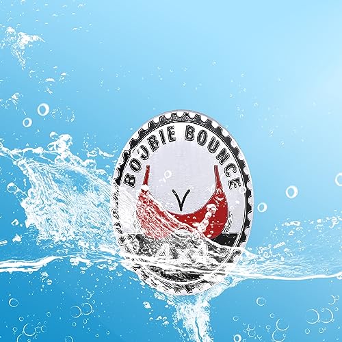 Image of 2 PCS Booble Bounce Badge Rated Metal Automotive Badge, 3D Round Metal Car Badges Emblems, Compatible with Jeep Wrangler Vehicles Trucks SUV RV