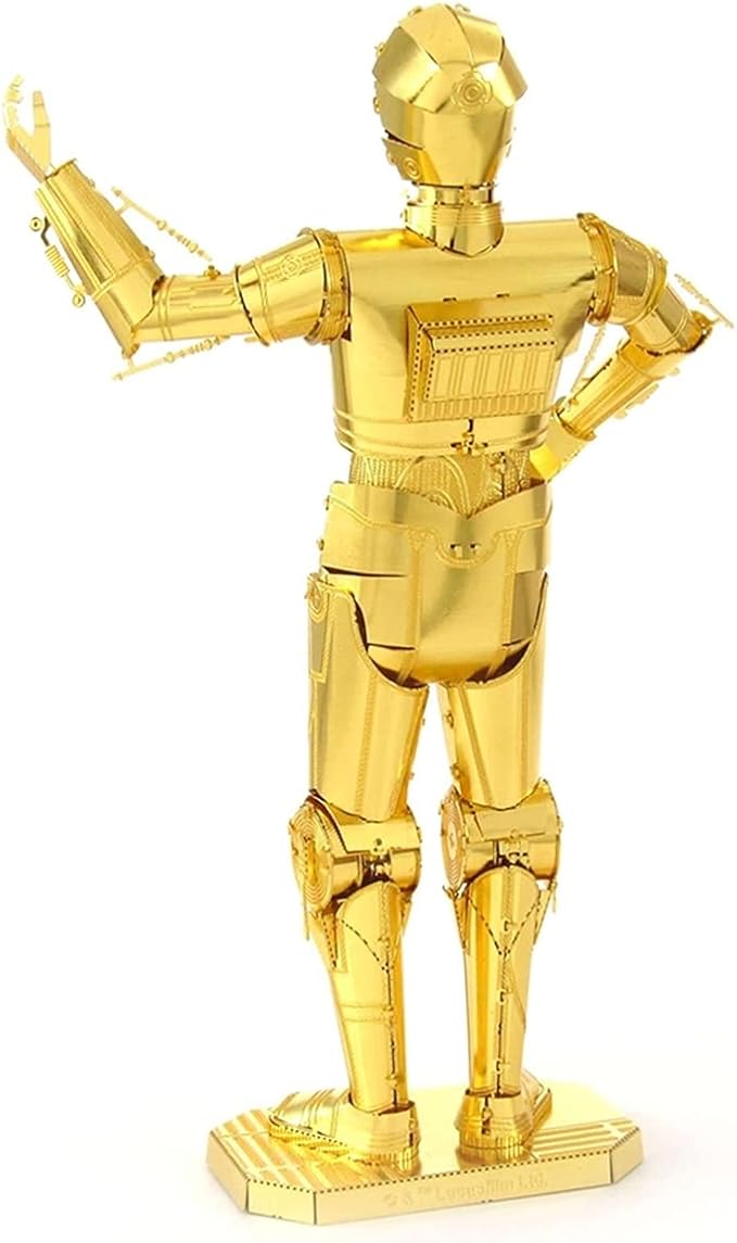Metal Earth Star Wars C-3PO 3D Metal Model Kit Fascinations miniatura 3