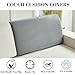 Disayu Couch Cushion Covers Sofa Covers Couch Covers for Sofa Pet Friendly Universal Sofa Covers Washable Stretch Slipcovers for Sectional Sofa (Texture Gray,Back Cover M)