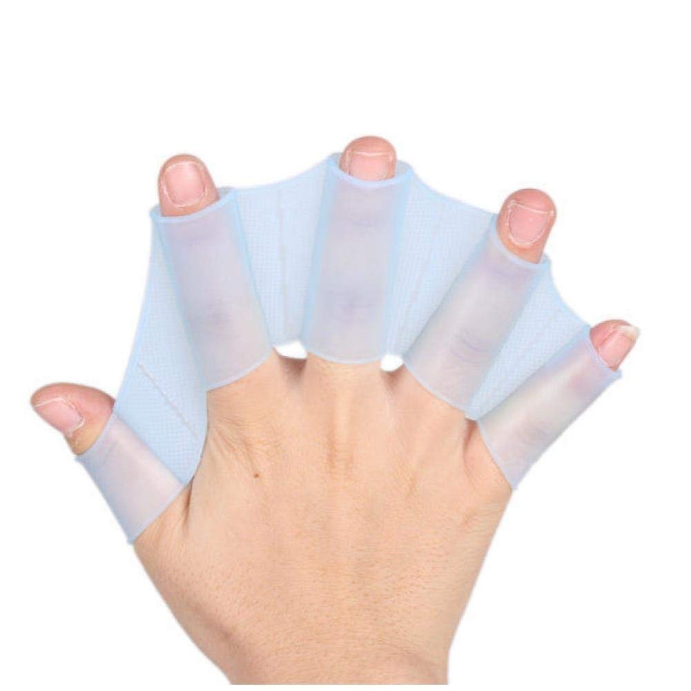 Gants de natation en silicone avec palmes de doigts en forme de grenouille - Unisexe Gants de natation en silicone avec palmes de doigts en forme de grenouille - Unisexe
