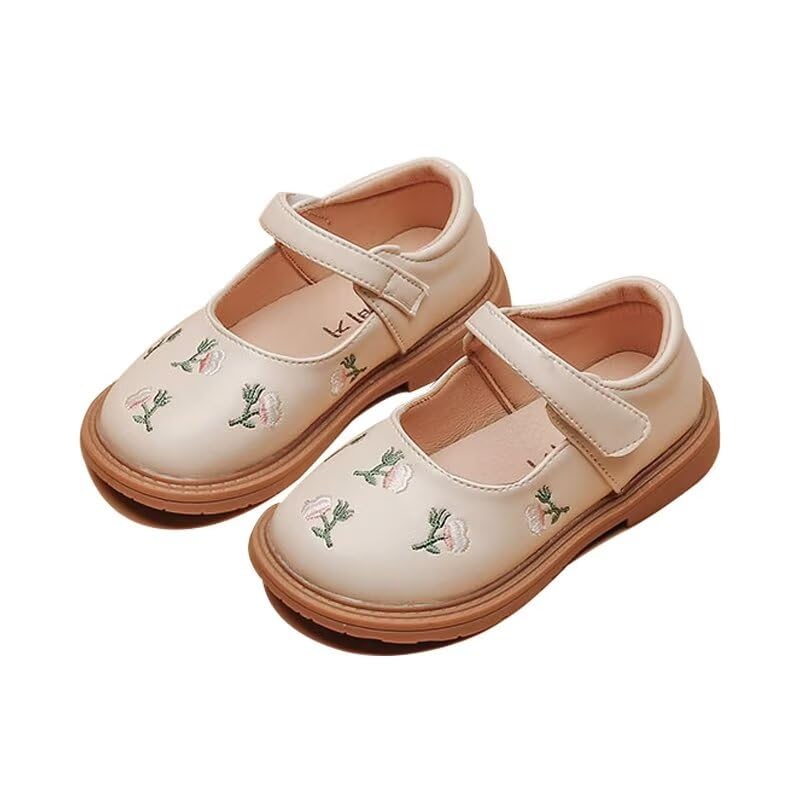 Toddler Kids Girl Fashion Flower Oxfords Shoes for School Dress Party