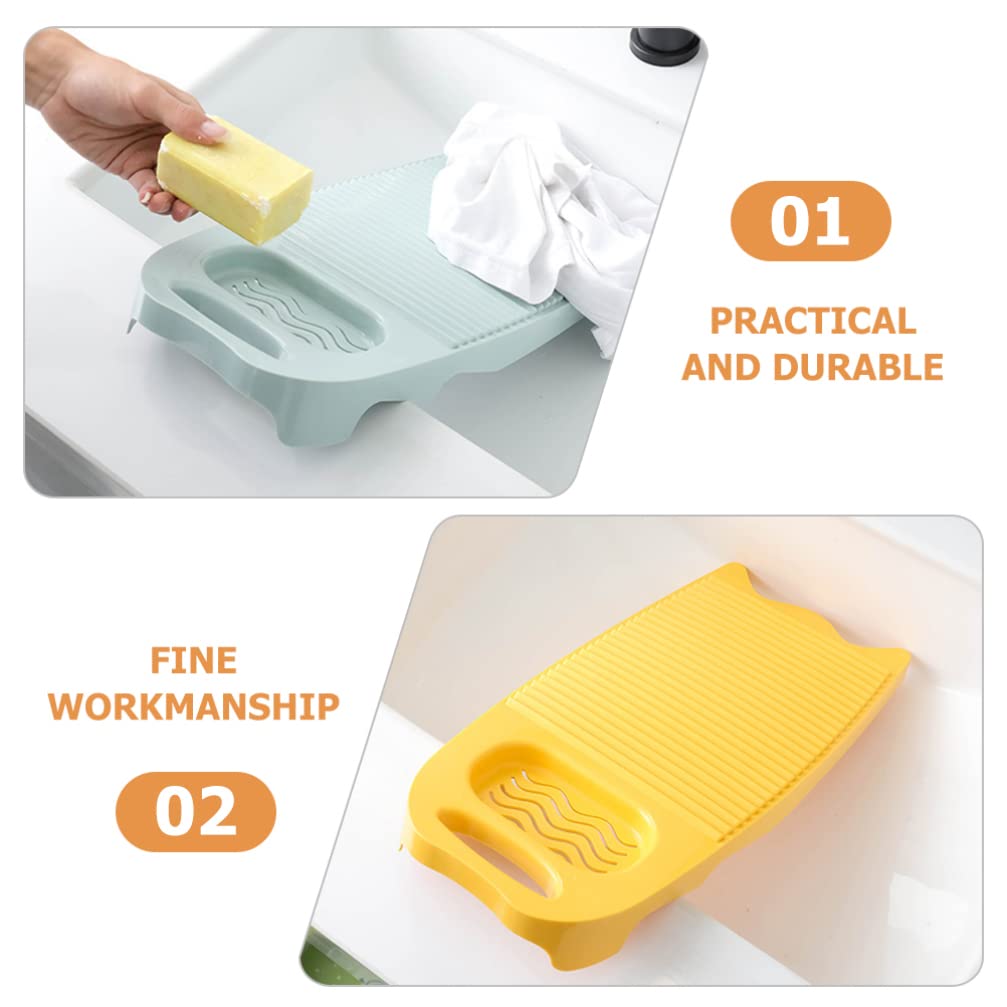 Asse Per Bucato In Plastica Blu - Asse Lavanderia Con Superficie 3D E Supporto Sapone