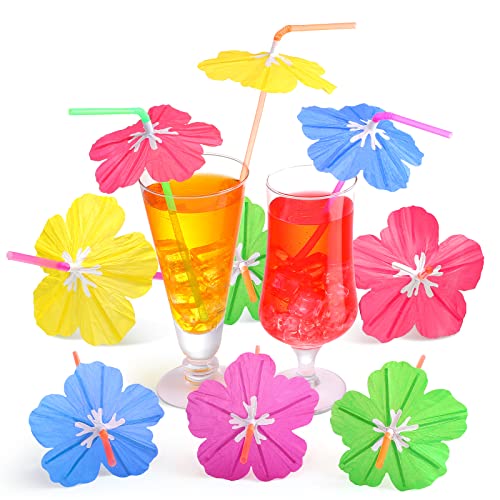 Pitillos sombrilla CHENGU 200 unidades colores surtidos