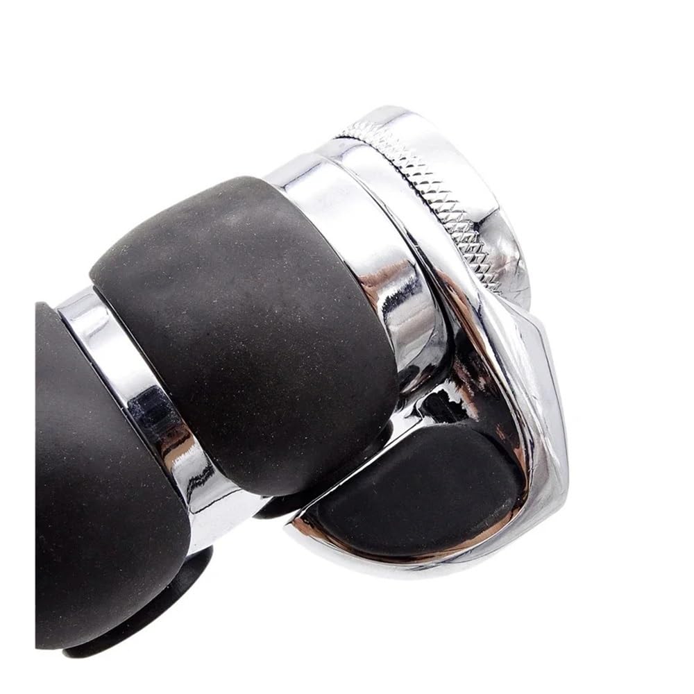 Maniglia Manopole Manubrio Manopole In Gomma Di Alluminio Per Manubrio Universale Da 25 Mm Per Moto 2 Pezzi Per Softail Touring Street Glide