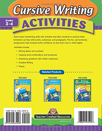 Cursive Writing Activities - Image 2