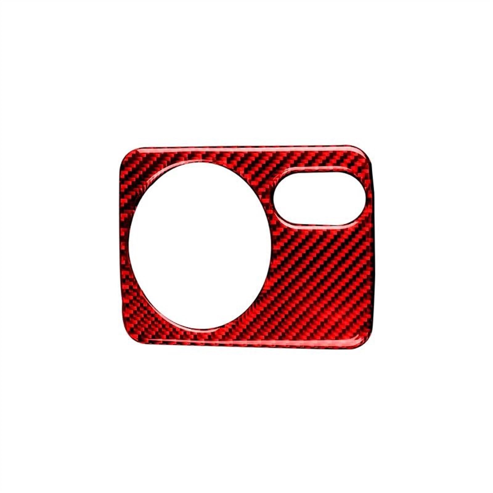 Piwine One Color Carbon Fiber Auto Interior Headlight Switch Panel Frame Trim Sticker For Golf 6 Gti R Mk6 2008-2012