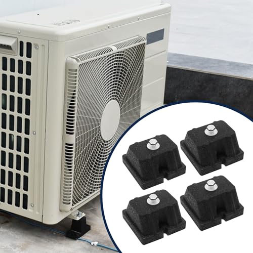 Almohadillas antivibratorias para eliminar vibraciones en paredes de soporte mini split 4
