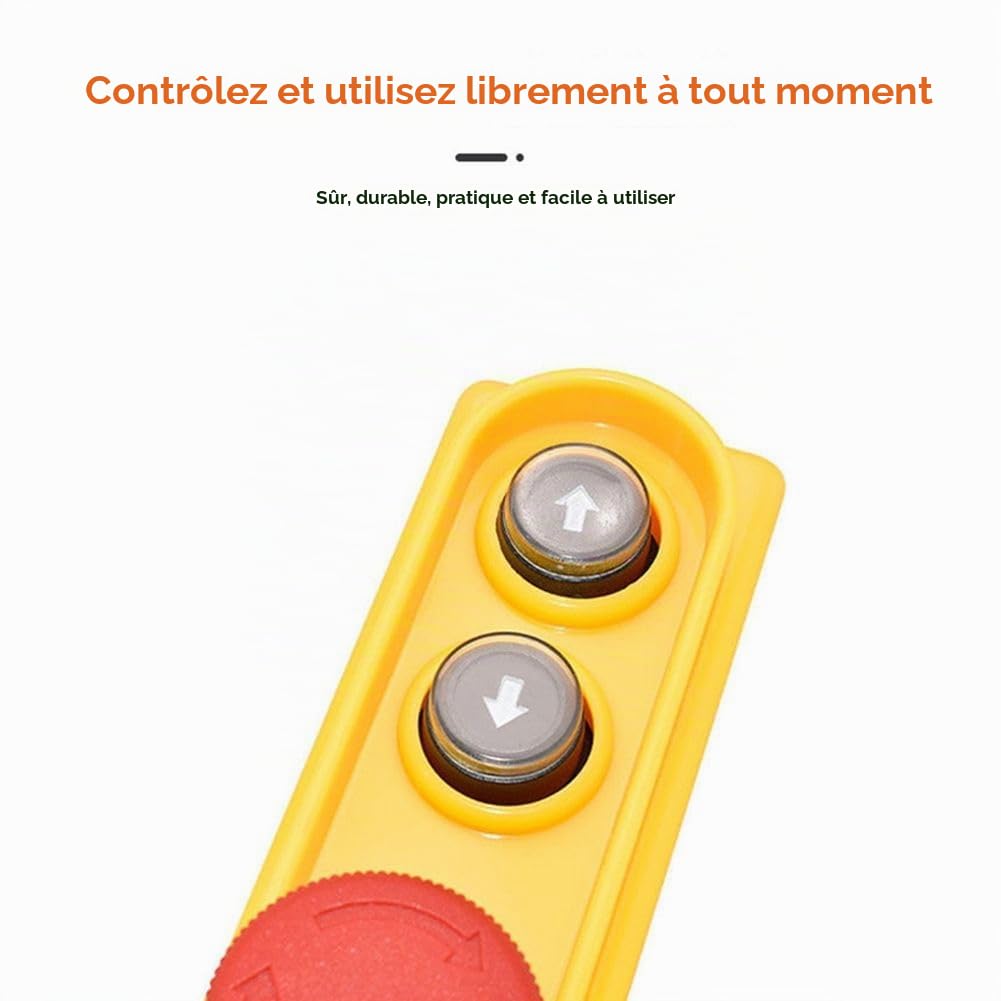 Interrupteur de Levage et Hissage Interrupteur de Levage Électrique 2,2 KW Contrôle Électrique Contrôle Électrique 220V