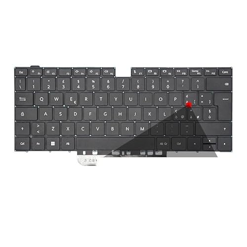 Huawei MateBook D15 BOHK WAX9X WAP9R用バックライトキーボード、2022 BODE-WFH9 WDH9 WFE9AL WDI9A WFE9用、スペイン語UKブラジルキーボード(IT No Backlight)