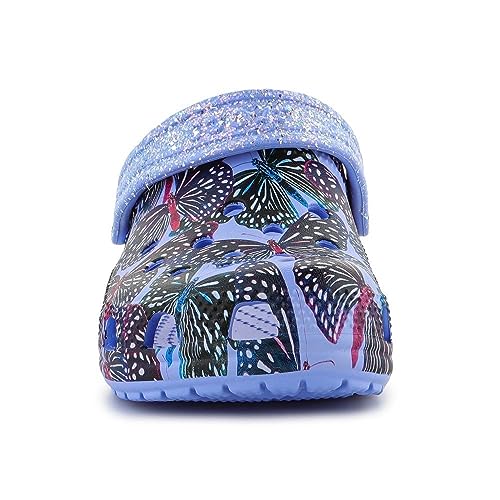 Image of crocs Unisex Kids Classic Butterfly Clog K MnJy /Mlt