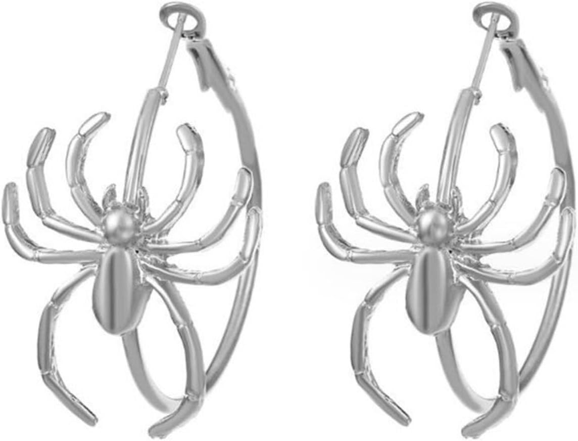 Spider Earrings for Women Black Spider Hoop Earrings Halloween 3D Spiders Jewelry Gifts Halloween Costumes Woman 2025
