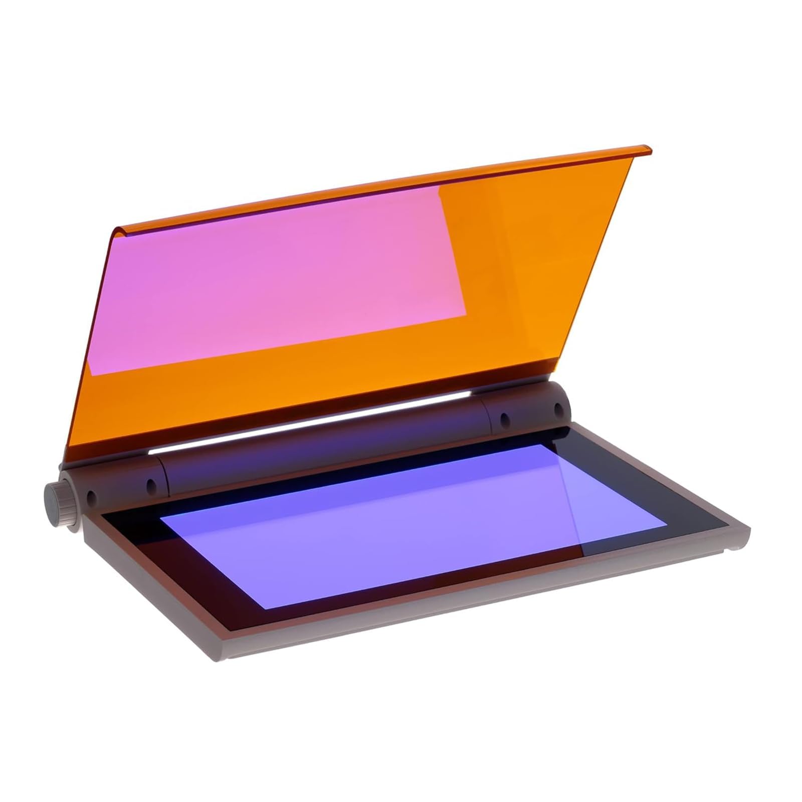 Transiluminador LED azul 470 nm, cortador de gel con luz azul, proyector UV para proteínas y ácidos nucleicos, longitud de onda máxima 470 nm, para visualización de electroforesis en gel y corte de ge