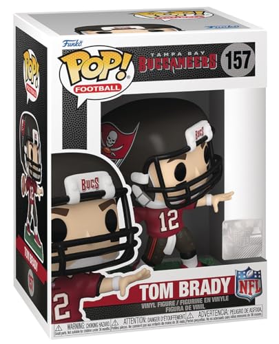 Figura Funko Pop Tom Brady Buccaneers de 3.75 pulgadas en uniforme de local con protector 5