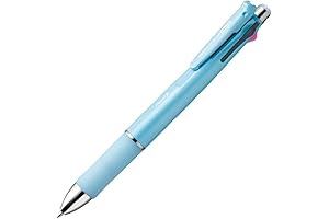 Zebra Clip-On Multi 4-Color Pen & 0.5mm Pencil in Light Blue