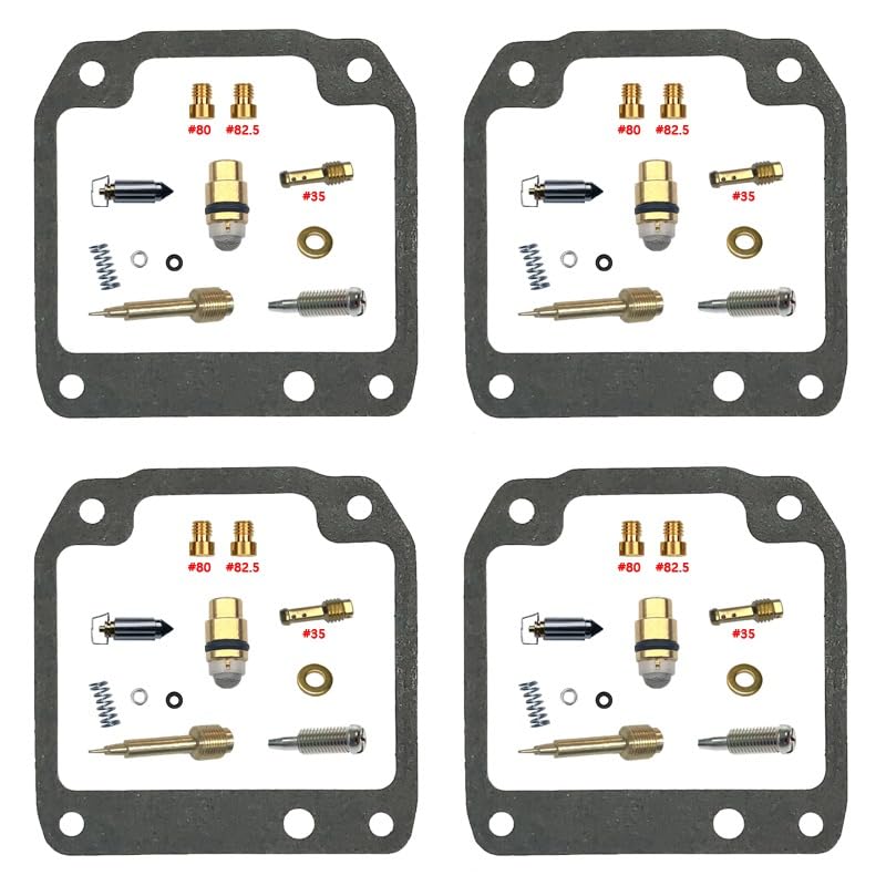 Kit carburateur XJ400 1981 en laiton et nitrile haute résistance mécanique