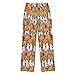 GuoChe Soft Warm Jammies Adorable Tigers Pattern 11-12Y