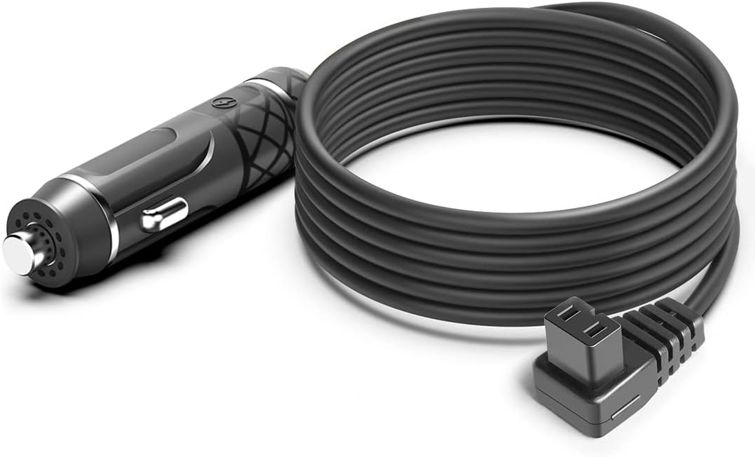 12v-24v Chargeur D'alimentation Câble Adaptateur De Cordon Voiture 1.5a