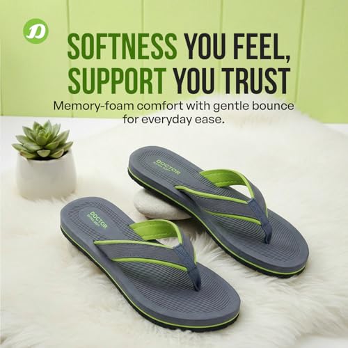 Image of DOCTOR EXTRA SOFT House Slipper for Women's Care Durable | Orthopaedic & Diabetic | Lightweight| Comfortable Footbed |Slippers for Girls & Ladies Daily Use D-05