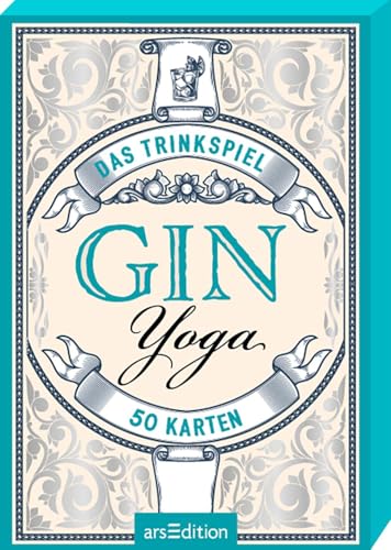 Gin-Yoga: Das Trinkspiel. 50 Karten | Lustiges Partyspiel, perfekte Geschenkidee für Freunde