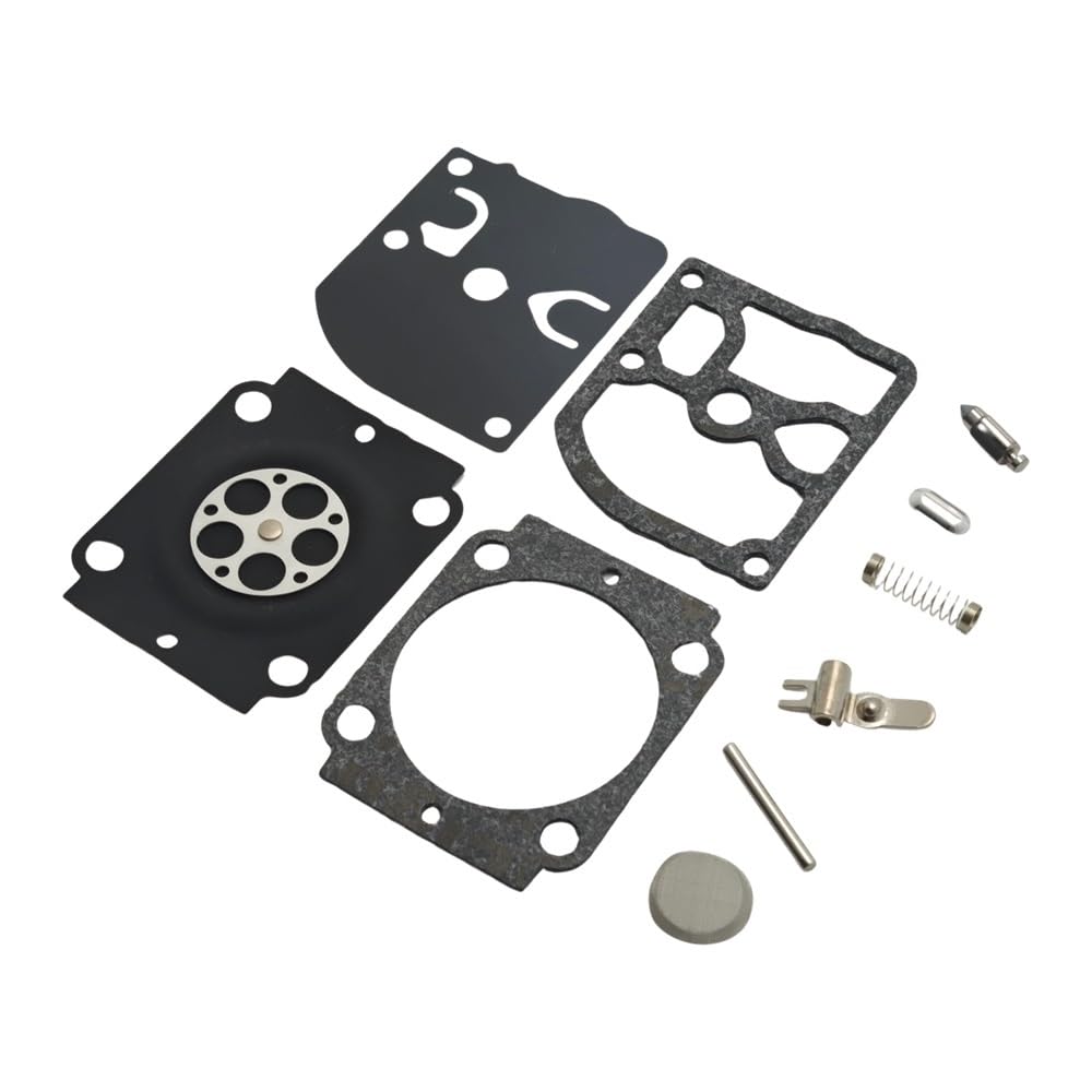 Jardinería Kit de reparación de carburador de 10 Piezas for cortacésped BG86, soplador C1M-S141, C1M-S142 y C1M-S145. Reemplaza Las Herramientas de jardín RB-155. Piezas de Mantenimiento
