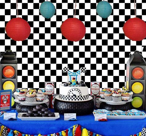 Checkered Vinyl Backdrop - Image 3