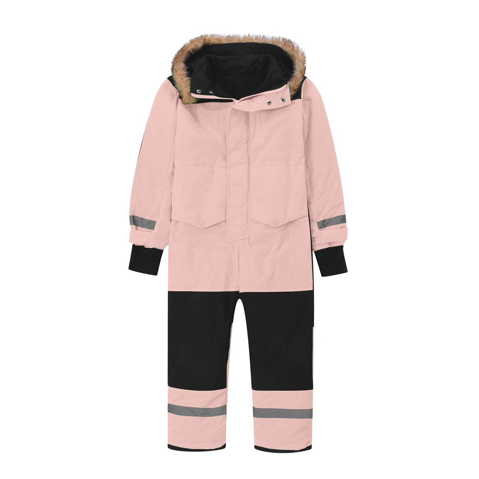 Tuta da neve per bambini, classica, monopezzo, tuta da sci per bambini, unisex, antivento, impermeabile, con protezione dei bordi, tuta termica per alpinismo