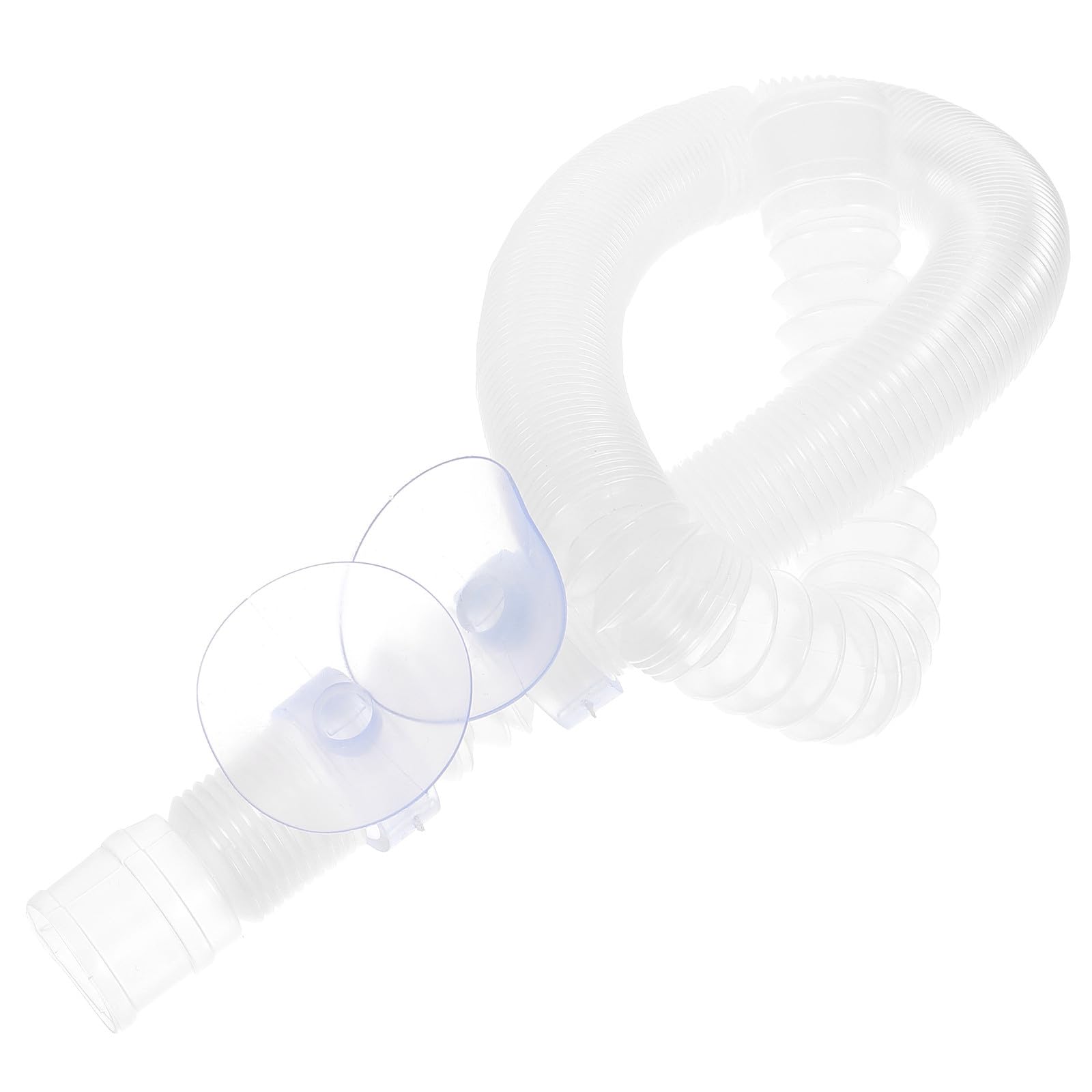 DOITOOL Tubo Flexible del Humidificador Terrario para Reptiles y Recipientes de Vidrio, con Ventosa Estable, Manguera Extensible de Plástico Reutilizable