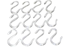 12 Clear Plastic Punch Bowl Cup S Hooks Hangers