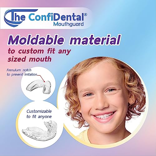 The Confidental RA0020 Mouth Guard For Grinding Teeth At Night - 2 Models For Child Or Small Mouth Pack Of 6 Moldable Dental Night Guards thumb #3