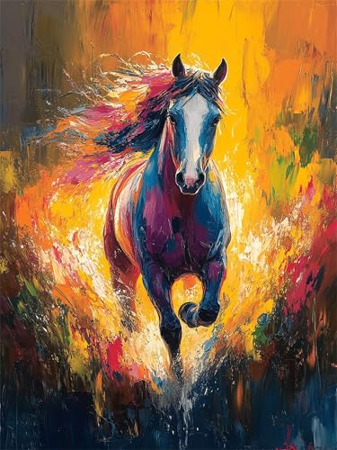 Peinture numéro couleur adulte pour sublimer votre salon avec une œuvre d'art faite maison