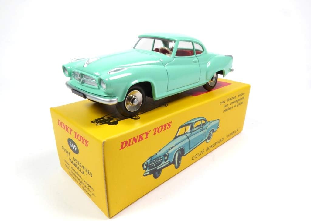 Dinky Toys Atlas Editions N°549 - Borgward Isabella Coupé Vert Menthe - Miniature Collection