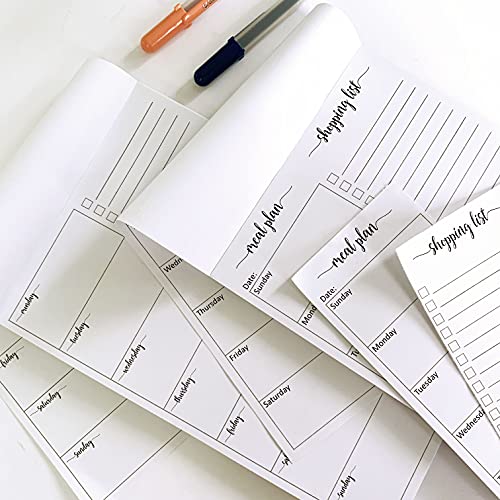 Image of 321Done Magnetic Weekly Planner Notepad, 5.5x8.5, 50 Sheets, Monday Start