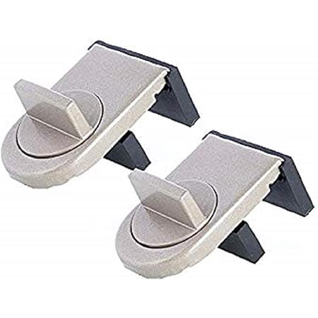 Amazon Yデパートセンター55 防犯に 窓ガラス用 窓ガード 2個入り ウインドロック 補助錠 サッシ 窓周り防犯用品 通販