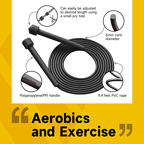 10-Pack-Adjustable-Jump-Rope-for-Fitness-and-Exercise-PVC-Skipping-Rope-for-MenWomen-and-Kids-Tangle-Free-for-Keeping-Fit-Training-Workout