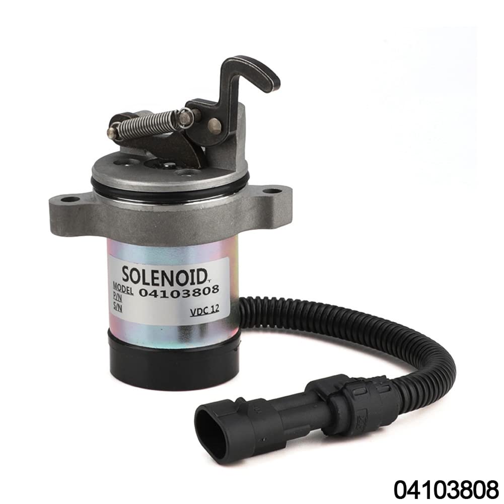 MOALIOI 2X für Deutz Kraftstoff Abschalt Magnet 04103812 04103808 F3L F3M F4L F4M 1011 2011