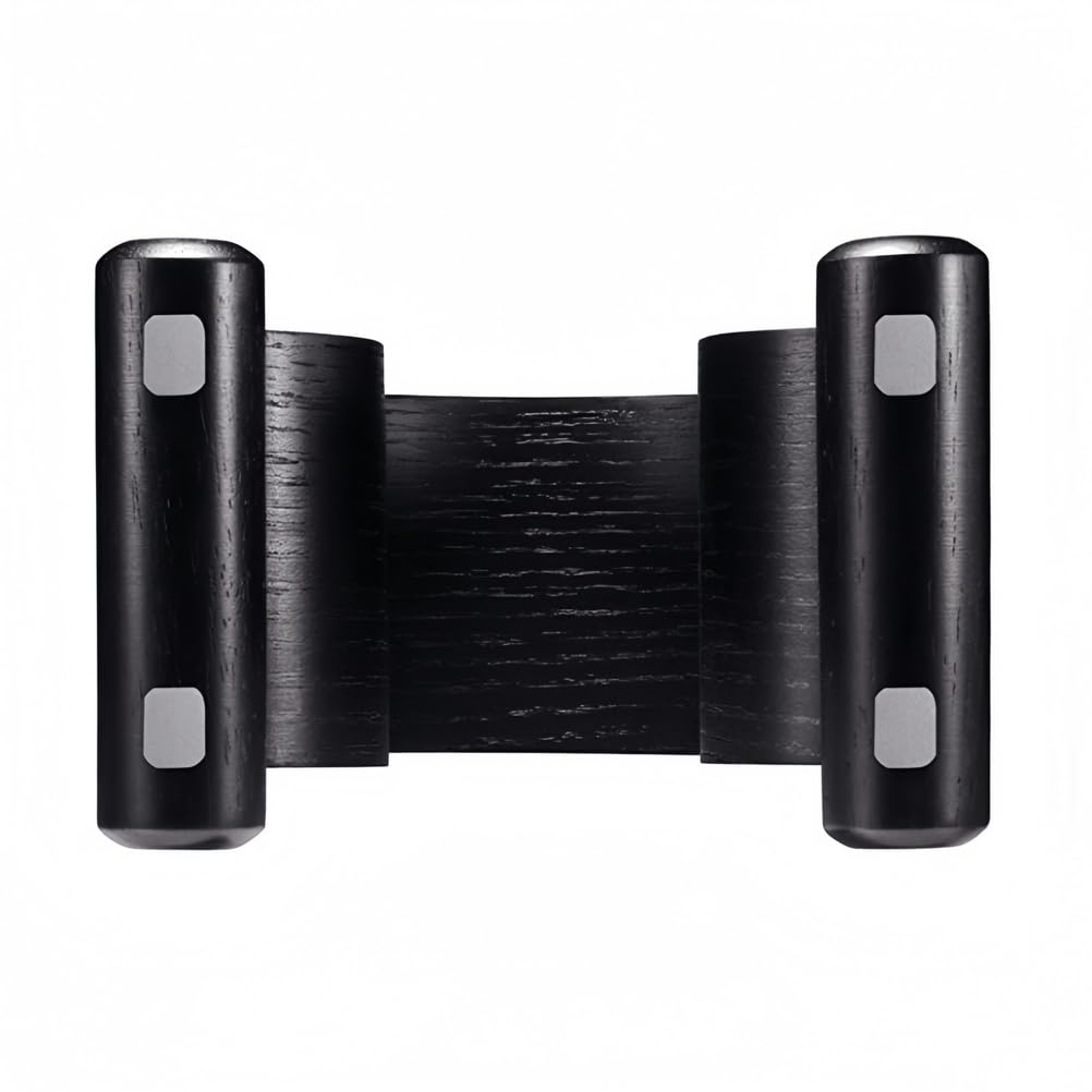 Supporto per Cuffie in Legno Massello con Base Antiscivolo in EVA, Forma a Omega, Porta Display da Scrivania Universale, Perfetto per Casa, Ufficio e Studio