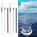TIANQUXNGI Needle Fish Venting Hollow Needle Quick Earthworm Hooking Needle Fish Deflation Tool Fishing Tackle Portable