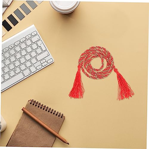 VOSAREA Vintage Japanese Yukata Tassel Waistband Belt Embroidered Kimono Waist Decoration for Women Classic Chic Style Durable and Decorative Accessory for Japanese Kimono and Skirts4