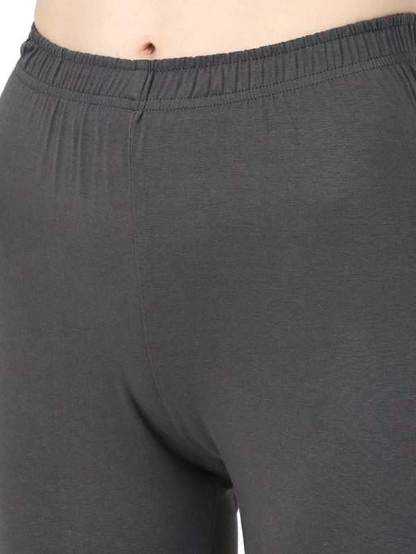 Image of Robinbosky Premium Stretchable Cotton Capri Legging for Women | Suitable for Formal wear & Casual wear | High-End Elastic Makes. The Leggings Squat Proof and Durable for Travel, Yoga, & Workout.