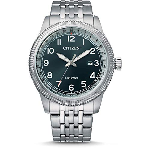 Preisvergleich Produktbild Citizen Herren Analog Eco-Drive Uhr mit Edelstahl Armband BM7480-81L