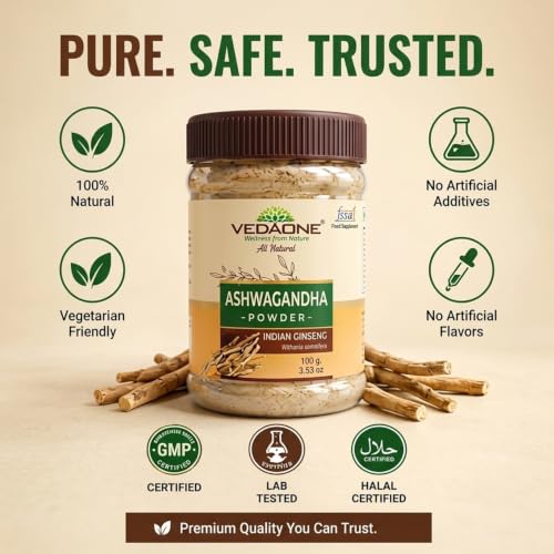 Image of Natural Ashwagandha (Indian Ginseng) Powder - 100g