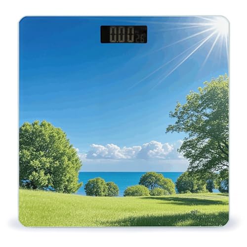 Báscula Digital de Baño con Pantalla LCD Brillante miniatura 1