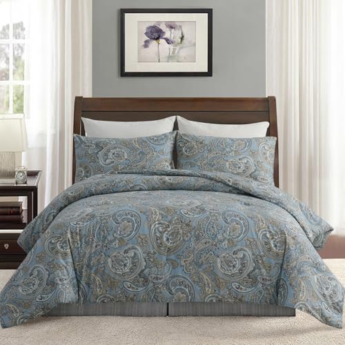 Cozaline King Size Cotton Duvet Cover Set
