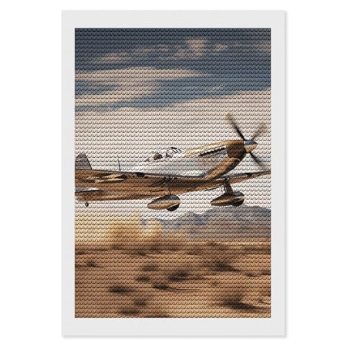 Kit peinture diamant 5D adultes débutants broderie diamant avion