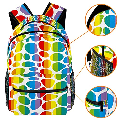 Sac d'école léopard durable avec bretelles confortables