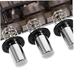 SHINEOFI Replacement Range Hood Pushbutton Switch for Kitchen Exhaust Fan Easy-operate Three-position Power