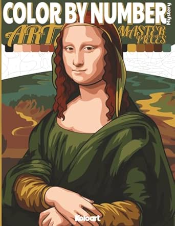 Amazon.com: Color by Number Mystery for Adults – Art Coloring Book ...