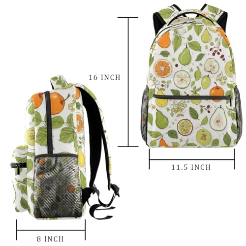 Sac à dos de campus multicolore avec porte-bouteille ergonomique