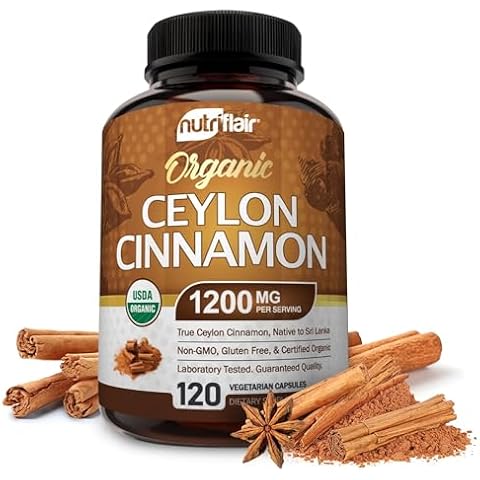 NutriFlair Organic Ceylon Cinnamon Cover